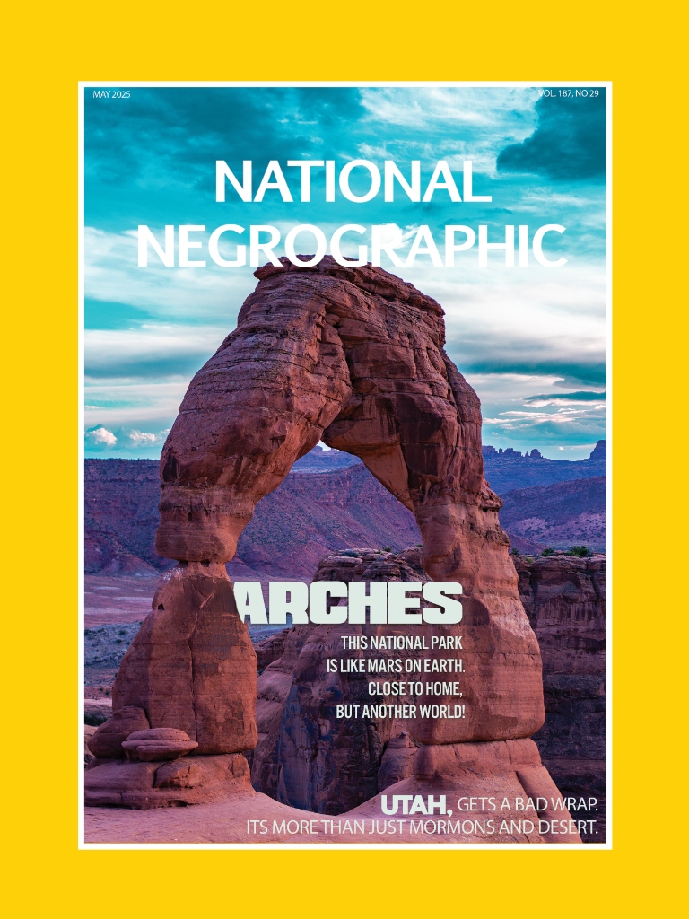 National Negrographic No. 6 - Utah Arches