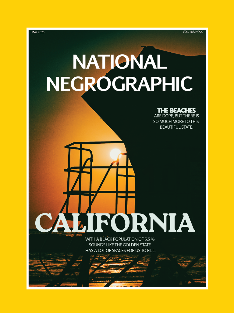 National Negrographic No. 5 - California Sunset