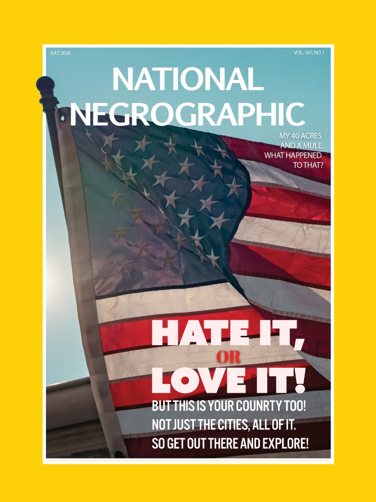 National Negrographic No. 9 - American Flag